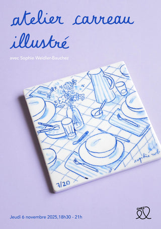 Atelier Illustration - Peinture sur céramique