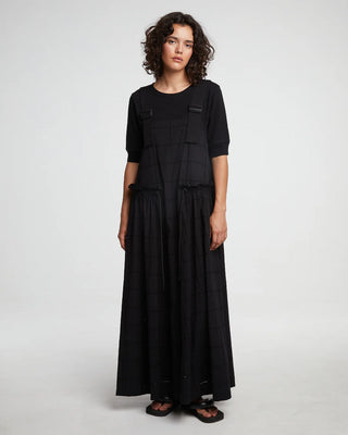 G.O.D SUN DRESS IDRA COTTON BLACK