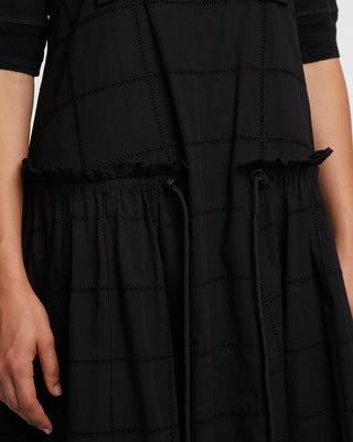 G.O.D SUN DRESS IDRA COTTON BLACK