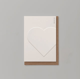 Carte relief Sending love